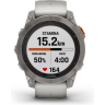 Часы GARMIN FENIX 7 PRO – SAPPHIRE SOLAR EDITION TITANIUM WITH FOG GRAY/EMBER ORANGE BAND 010-02777-21